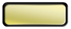 Blank Shiny Gold Nametag with a Black Metal Border Blank