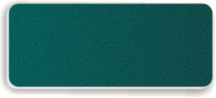 Blank Textured Plastic Name Tag: Teal and White - 822-992