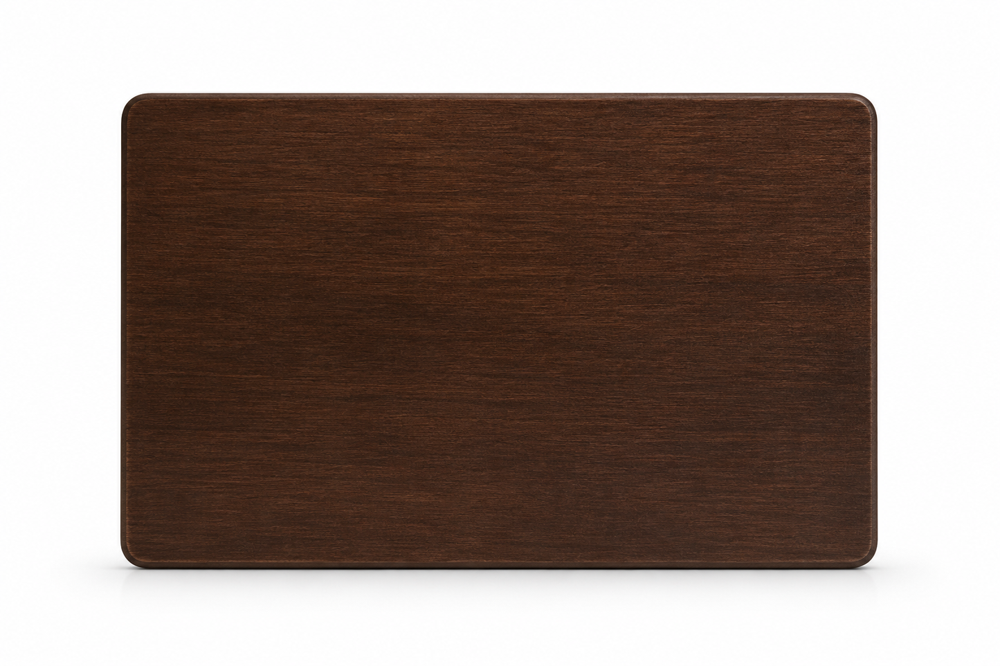 Black Stained Maple Wooden Name Tag Blank