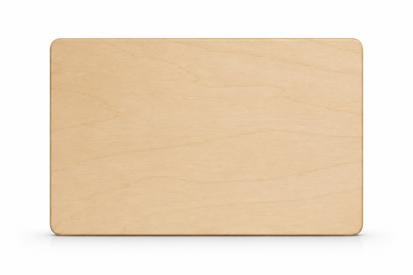 Maple Wooden Name Tag Blank