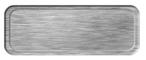 Blank Brushed Silver Nametag with a Brushed Silver Border