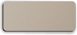 Blank Textured Plastic Name Tag: Ash Grey and Black - 822-374