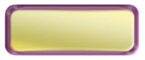 Blank Shiny Gold Nametag with a Shiny Purple Metal Border
