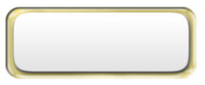 Blank White Nametag with a Shiny Gold Metal Border