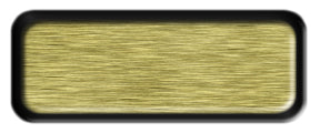 Blank Brushed Gold Nametag with a Black Metal Border